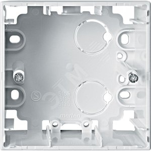 Корпус 1 пост наружный белый - Schneider Electric