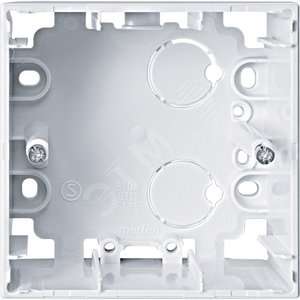 Корпус 1 пост наружный белый (MTN510525) - Schneider Electric
