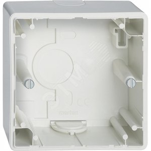 КОРОБКА ДЛЯ НАРУЖНОГО МОНТАЖА Х1, БЕЛЫЙ | MTN512119 | Schneider Electric - Schneider Electric