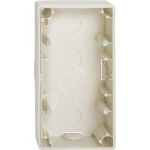 КОРОБКА ДЛЯ НАРУЖНОГО МОНТАЖА Х2, БЕЖЕВЫЙ | MTN512244 | Schneider Electric - Schneider Electric