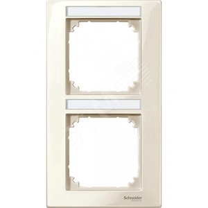 РАМ.2-МЕСТ.С ПОЛ.Д/НАДП.M-PLAN ВЕРТ.БЕЖ | MTN513244 | Schneider Electric - Schneider Electric
