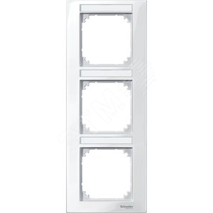 РАМКА С ПОЛЕМ Д. НАДПИСИ ВЕРТИК 3 ПОСТА | MTN513319 | Schneider Electric - Schneider Electric