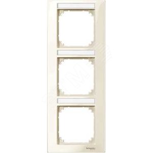 РАМ.3-МЕСТ.С ПОЛ.Д/НАДП.M-PLAN ВЕРТ.БЕЖ | MTN513344 | Schneider Electric - Schneider Electric