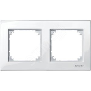 M-Plan Рамка 2 поста белая (MTN515219) - Schneider Electric
