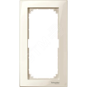 РАМ.2-МЕСТНАЯ M-PLAN БЕЗ ПЕРЕГОР.БЕЖЕВЫЙ | MTN515844 | Schneider Electric - Schneider Electric
