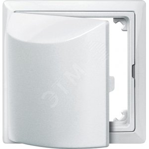 Кольцо промежуточное с крышкой белый