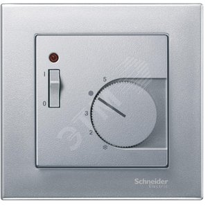 ЦЕНТР.ПЛАТА ТЕРМОРЕГУЛЯТОРА, АЛЮМИНИЙ | MTN536160 | Schneider Electric - Schneider Electric