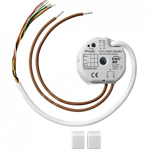 Актор для выключателя 230/16А 2 входа скрытый монтаж