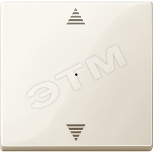 Клавиша для модуля однокнопочного, со стрелками ‘‘вверх/вниз‘‘, бежевый - Schneider Electric