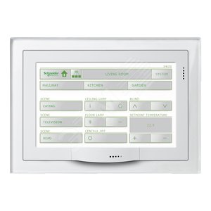 Рамка стеклянная для сенсорной панели 7 дюйм. - Schneider Electric