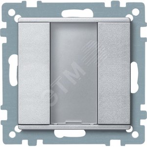 SM,1 КН. ВЫКЛ PLUS, АЛЮМ | MTN627560 | Schneider Electric - Schneider Electric