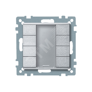 SM,4 КН. ВЫКЛ PLUS, АЛЮМ | MTN627860 | Schneider Electric - Schneider Electric