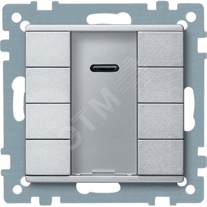 SM,4 КН. ВЫКЛ PLUS С ИК-ПРМ., АЛЮМ | MTN627960 | Schneider Electric - Schneider Electric