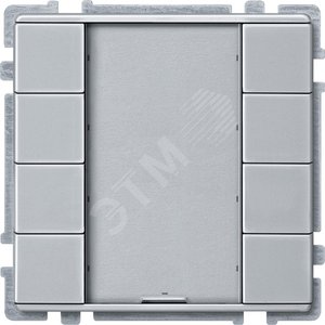 SD Выключатель четырехкнопочный PLUS алюминий - Schneider Electric
