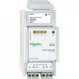 БИНАРНЫЙ ВХОД REG-K/4X230 - Schneider Electric