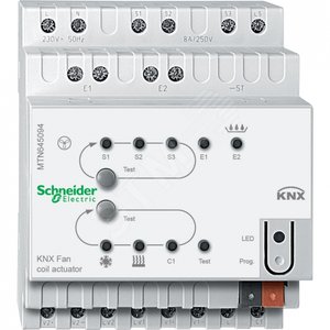 FAN COIL КОНТРОЛЛЕР REG-K, 2Х-4Х ТРУБН. - Schneider Electric