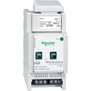 АКТОР ДЛЯ ВЫКЛ REG-K/2X230/16 С РУЧН УПР | MTN647393 | Schneider Electric - Schneider Electric