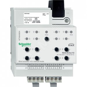 АКТОР ДЛЯ ЖАЛЮЗИ REG-K/4X/10 РУЧ.УПР. | MTN649804 | Schneider Electric