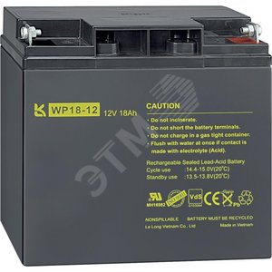 АКУММУЛЯТ. БАТАРЕЯ, DC12В, 18АЧ | MTN668991 | Schneider Electric - Schneider Electric