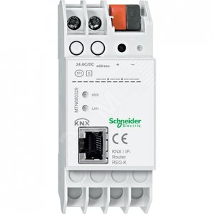 МАРШРУТИЗАТОР KNX/IP REG-K - Schneider Electric