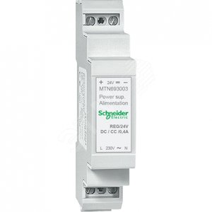 ИСТОЧНИК ПИТАНИЯ DC24/0,4A REG-K | MTN693003 | Schneider Electric