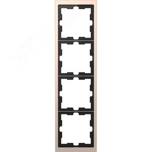 Рамка четырехпостовая D-Life шампань SD (MTN4040-6551) - Schneider Electric