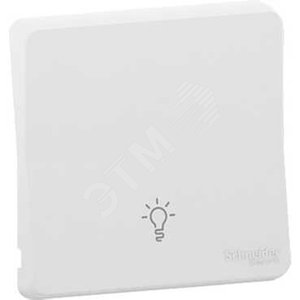 Mureva Styl Белый Клавиша с символом «свет», IP55 | MUR39202 | Schneider Electric - Schneider Electric