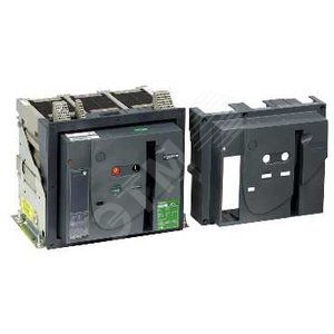 Выключатель автоматический EasyPact MVS 4000а 3p 65кА электронный расцепитель ET5S стационарный с электрическим приводом