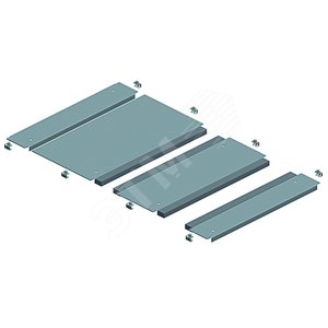 Плата 3 модуля для кабельного ввода SF 400x600