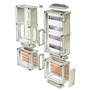 Шкаф 600х400х250мм - Schneider Electric