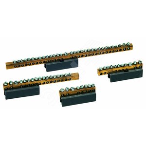 Колодка заземления с основанием 2x16 + 14x6мм.кв (NSYRBLZ216146) - Schneider Electric