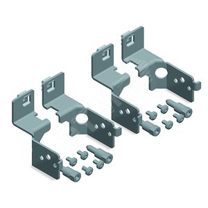 4 КРОНШТЕЙНА ДЛЯ МОНТАЖНОЙ ПЛАТЫ - Schneider Electric