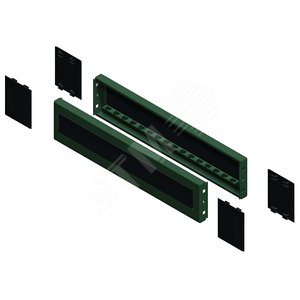 Панели цоколя боковые 800x100мм с щеточным уплотнением (2шт) - Schneider Electric