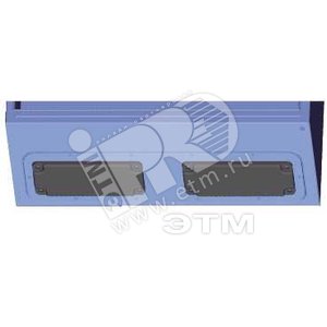 плата кабельного вводаб стальная с вырезом под мембрану, 545Х130(ШХГ) мм | NSYTLF2FL | Schneider Electric