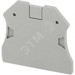 Пластина торцевая НТ для TRV22/TRV42/TRV62/TRV102 серая (NSYTRAC22) - Schneider Electric