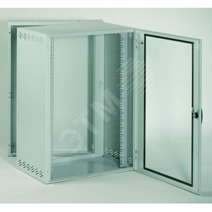 Шкаф 18U 883X600X550 с застекленной дверью - Schneider Electric