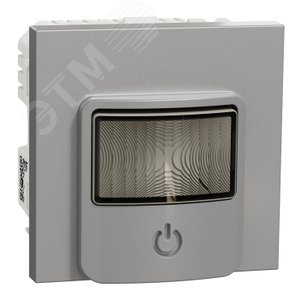 WISER UNICA NEW Датчики движения с выключателем, 10 А, 230 В, АЛЮМИНИЙ (NU352630) - Schneider Electric