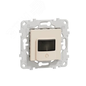 WISER UNICA NEW Датчики движения с выключателем, 10 А, 230 В, БЕЖЕВЫЙ (NU352644) - Schneider Electric