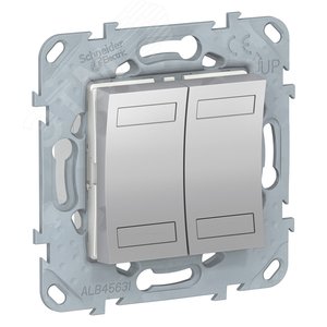 UNICA NEW KNX 4-кноп. выключ, АЛЮМИНИЙ - Schneider Electric