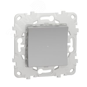 WISER UNICA NEW РЕЛЕЙНЫЙ ВЫКЛЮЧАТЕЛЬ 10А, АЛЮМИНИЙ (NU553830) - Schneider Electric