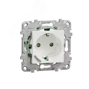 WISER UNICA NEW РОЗЕТКА одиночная встраиваемая 16А, ZigBee 3.0, БЕЛЫЙ - Schneider Electric