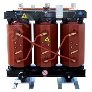 Трансформатор силовой сухой Trihal 630кВА 10/0.4кВ 9PTC IP31 ВП AF 2