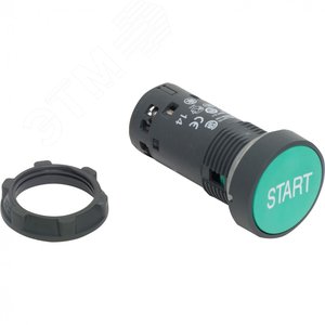 КНОПКА 22ММ ЗЕЛЕНАЯ С ВОЗВР 1НО "START" | XB7NA3133 | Schneider Electric 4