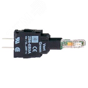 ДЕРЖАТЕЛЬ ЛАМПЫ 6-24В ЗЕЛЕНЫЙ | ZB6EB3A | Schneider Electric 5