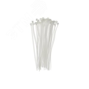 СТЯЖКА КАБЕЛЬНАЯ 100х2.5 БЕЛАЯ (100шт) 6