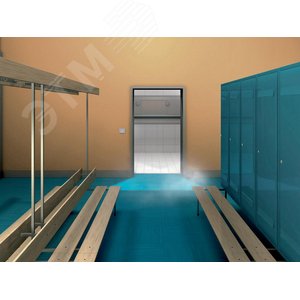 Aquades Рамка х1 IP44, бел. - фото 2
