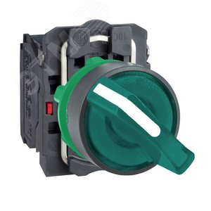 ПЕРЕКЛЮЧАТЕЛЬ 22ММ 48-120В ЗЕЛ. С ПОДСВ. | XB5AK123G5 | Schneider Electric 2