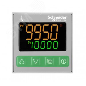 температ. контр., 48 x 48, универс. вх., 1 авар., 2 рел., 24 V ACDC, MODBUS 8