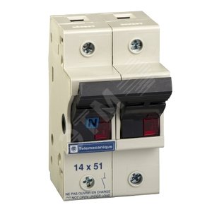 РАЗЪЕДИНИТЕЛЬ-ПРЕДОХРАНИТЕЛЬ  50А,1Р - Schneider Electric