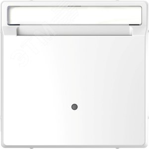 Выключатель D-Life с ключюм-картой для гостиниц белый лотос SD (MTN3854-6035) - Schneider Electric